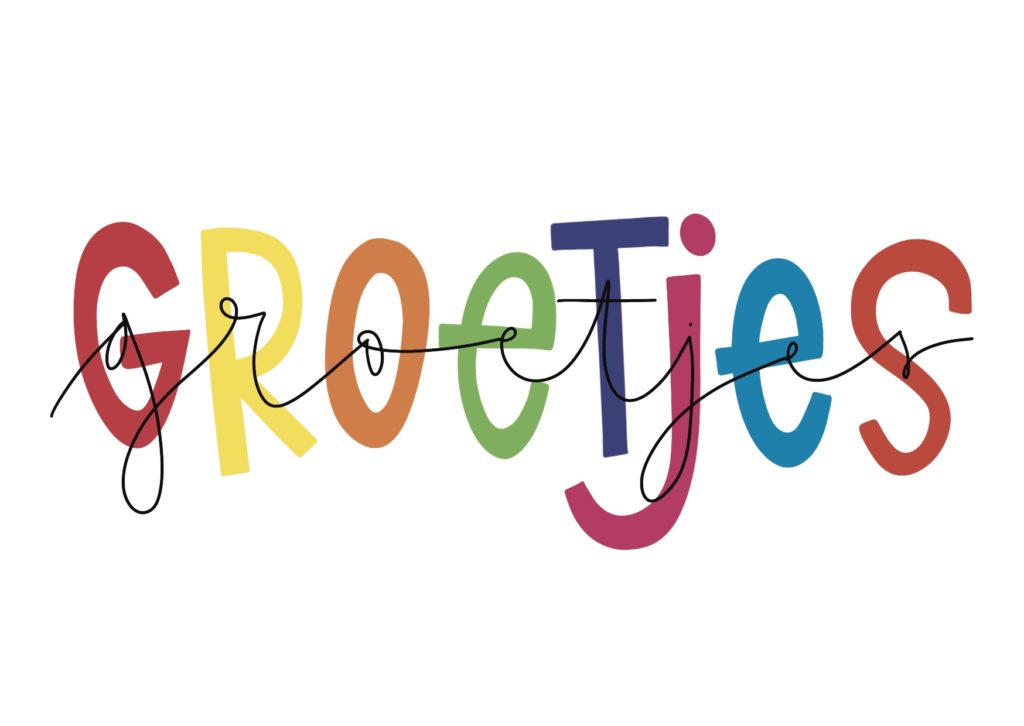 Groetjes - By Birthe