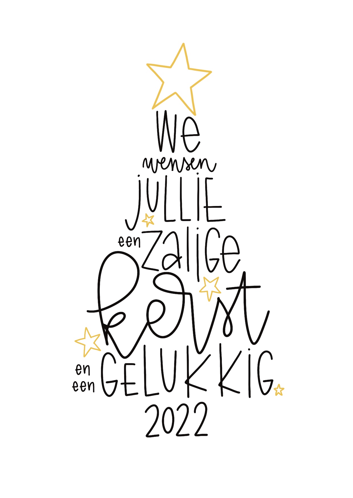 Wens Kerstboom 2022 - By Birthe